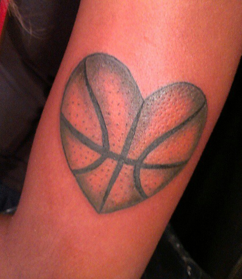 23 Inspiring Basketball Tattoo Images, Pictures And Photos Ideas