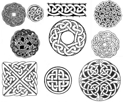 Amazing Celtic Knot Tattoo Design Sample