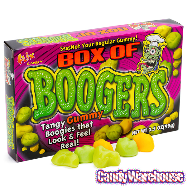 Box Of Boogers Gummy Candy Funny Image