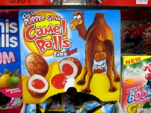 Camel Ball Funny Candy Image