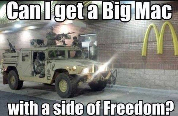 Can I Get A Big Mac Funny Military Picture