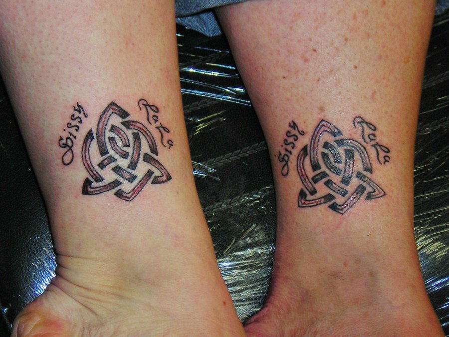 Celtic Knot Tattoos On Legs