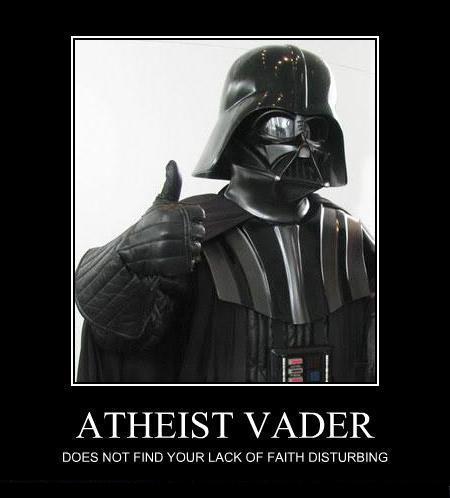 Does Not Find Your Lack Of Faith Disturbing Funny Darth Vader Poster