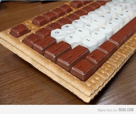 Funny Candy Keyboard Picture