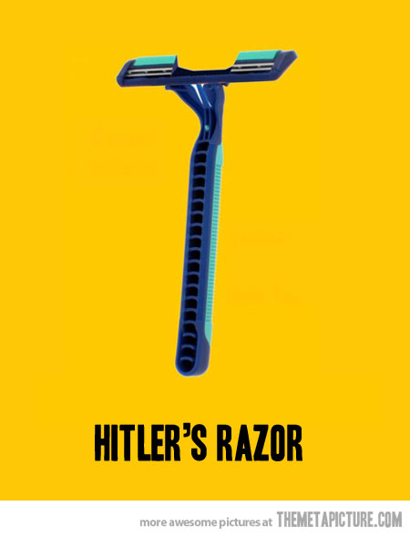 Funny Hitler’s Razor Image