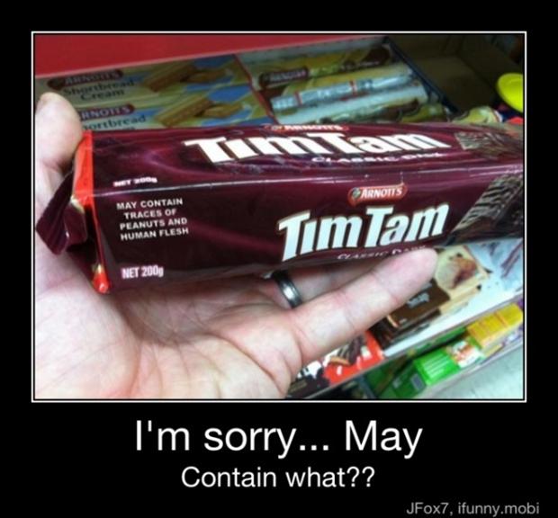 I Am Sorry Contain What Funny Candy Poster