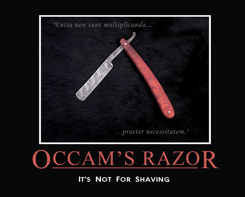It's Not For Shaving Funny Razor Poster