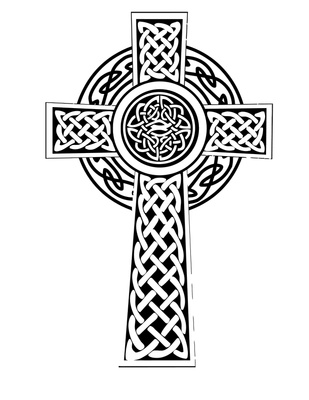 Nice Celtic Cross Tattoo Idea
