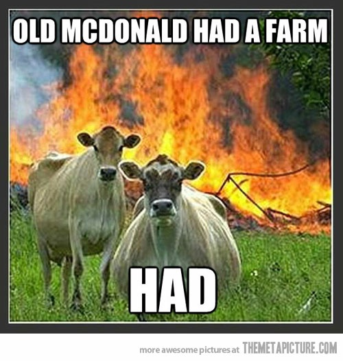 Old McDonald Had A Farm Had Funny Fire Image