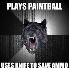 Plays Paintball Funny Meme Picture