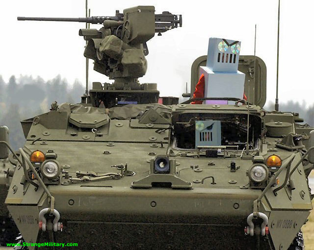 Robot Man Driving Tank Funny Military Picture