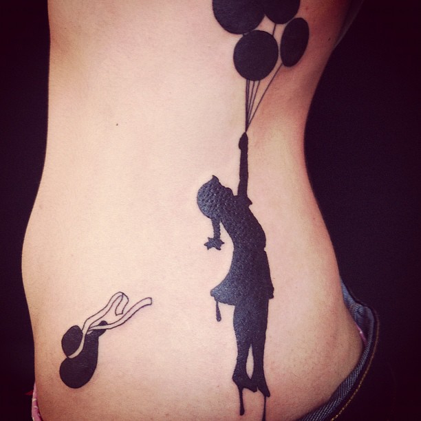 29 Beautiful Balloon Tattoo Images, Pictures And Photos Ideas To Check