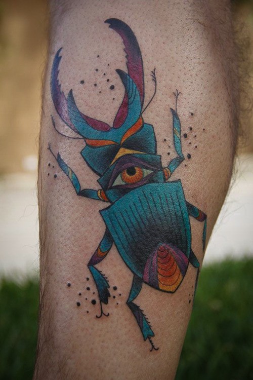 29+ Mind Blowing Beetle Tattoo Images, Pictures And Photos ...