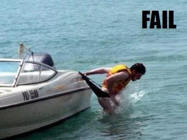 Underwear Stuck In Boat Funny Ouch Picture