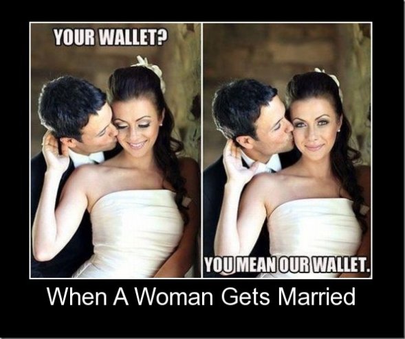 When A Woman Gets Married Funny Lol Couple