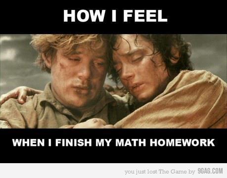 When I Finish My Math Homework Funny Lol Image