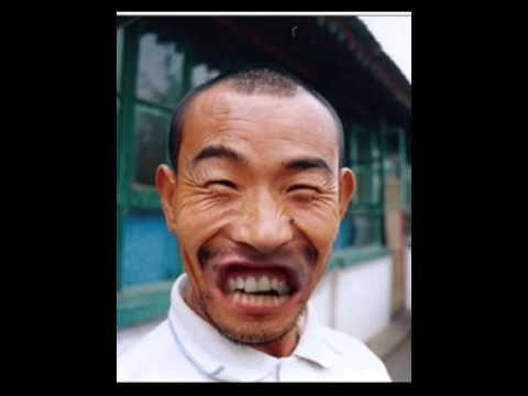 Asian Man Funny Face Photoshopped Picture