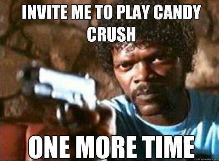 Invite Me To Play Candy Crush Funny Celebrity Meme