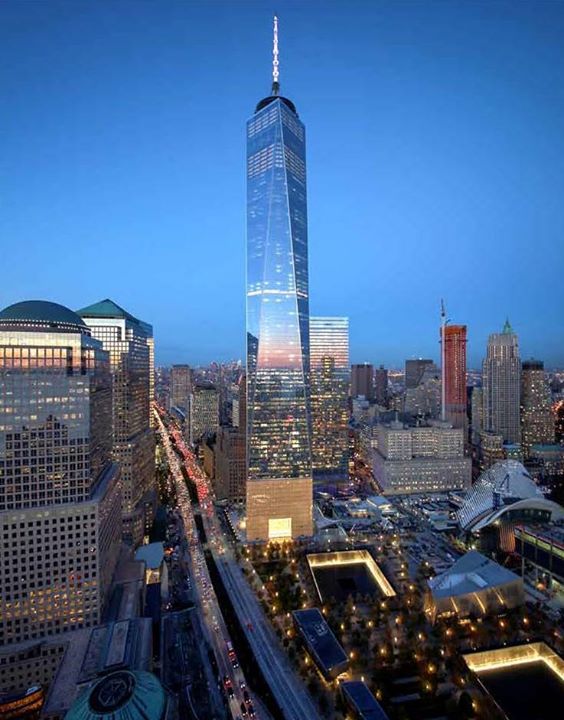 One World Trade Center at Night