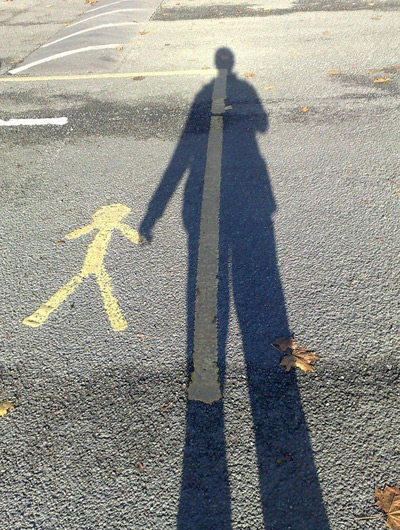 Shadow Funny Unusual Angle Picture