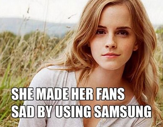 She Made Her Fans Sad By Using Samsung Funny Meme
