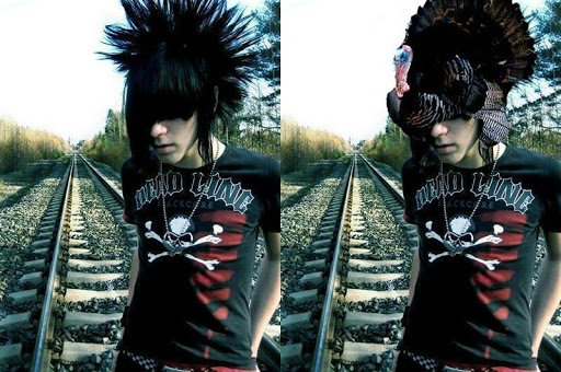 Emo Funny Hairstyle Picture