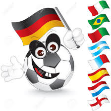 Funny Soccer Ball With Various Flags