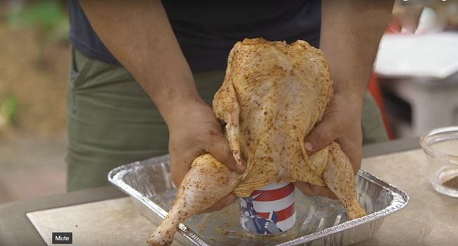Grill-Roasted American Beer Can Chicken Recipe - Image 2