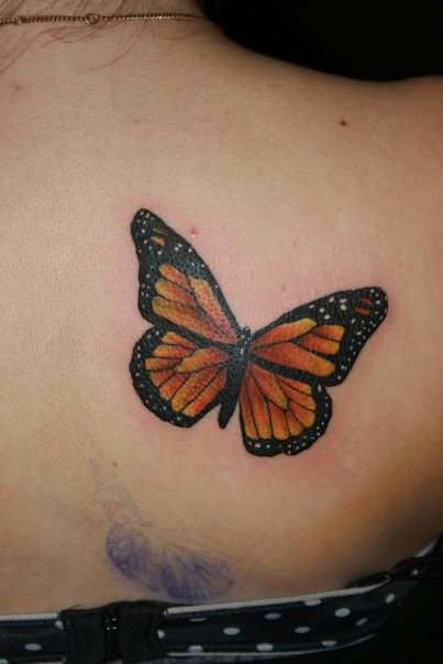 Monarch Butterfly Tattoo Idea by MeghanBeth