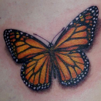 Monarch Butterfly Tattoo Image
