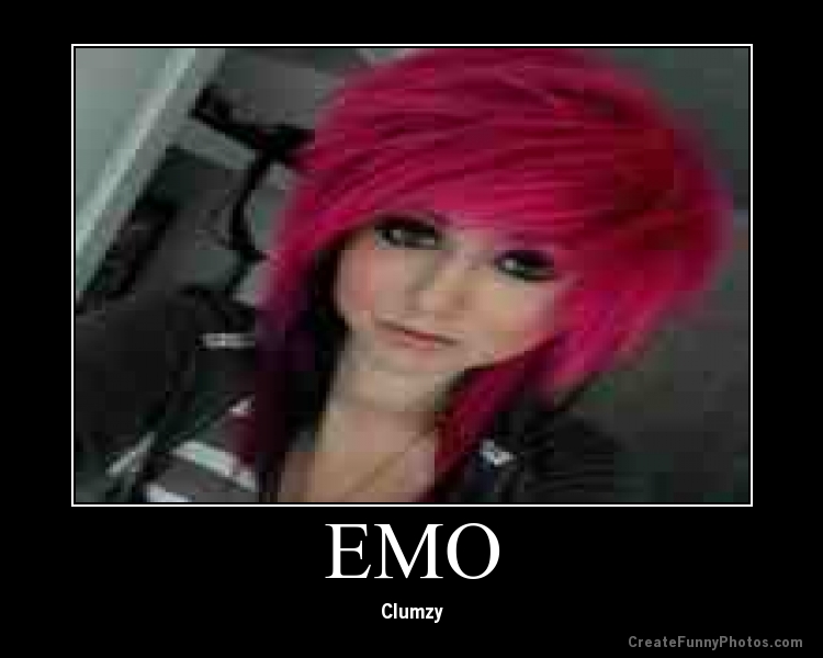 Red Hair Girl Funny Emo Image