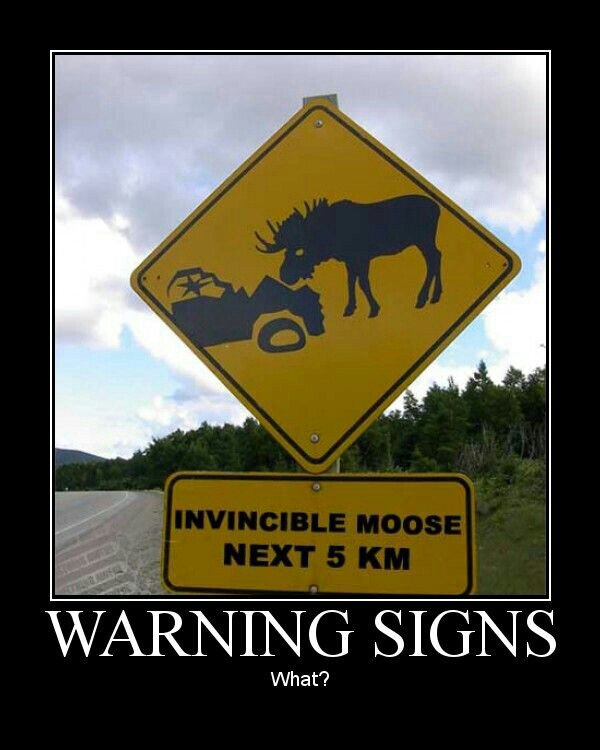 Warning Signs Funny Humor Image