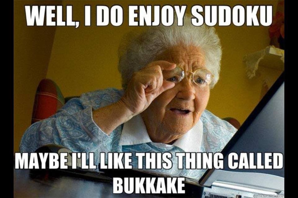 Well I Do Enjoy Sudoku Funny Old Lady Humor