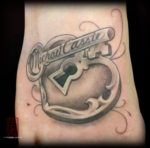 Featured image of post Heart Lock And Key Tattoo Richard hale is a tattoo enthusiast who studies and researches tattoo symbolism meanings and history