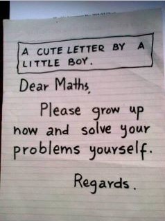 A Cute Letter By A Little Boy Funny Picture