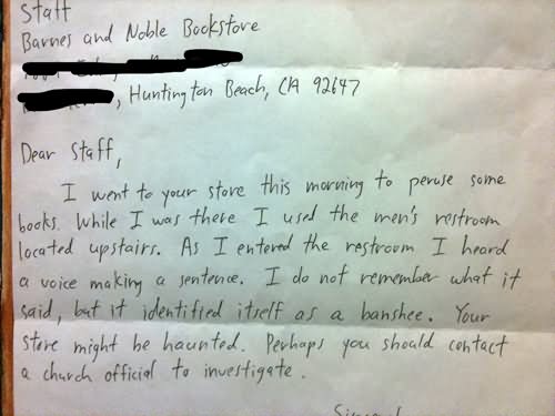 Customer Letter To Management Funny