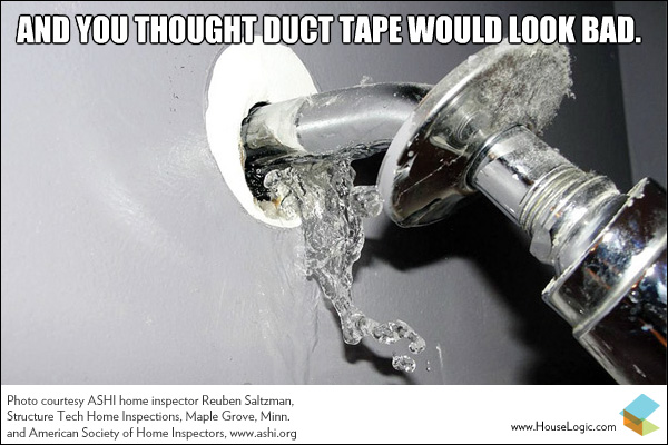 Duct Tape Water Shower Funny Image
