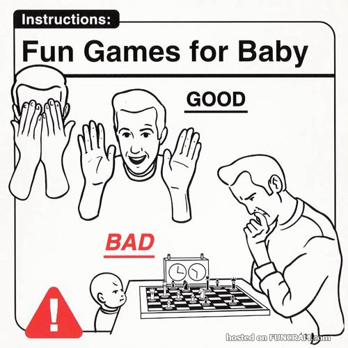 Funny Games For Baby Funny Instruction Picture