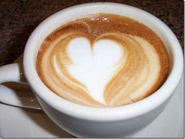 Funny Heart Coffee Picture