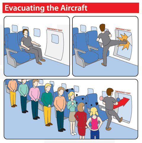 Funny Instruction For Airline