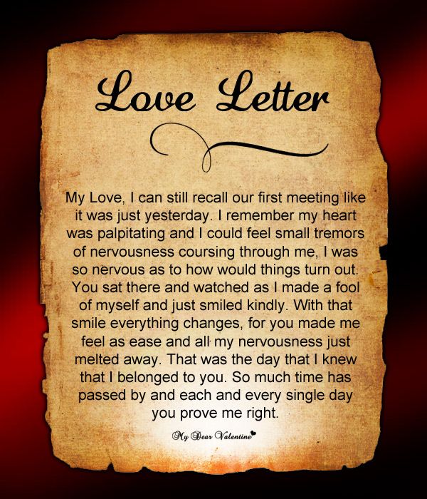 Funny Love Letter Picture