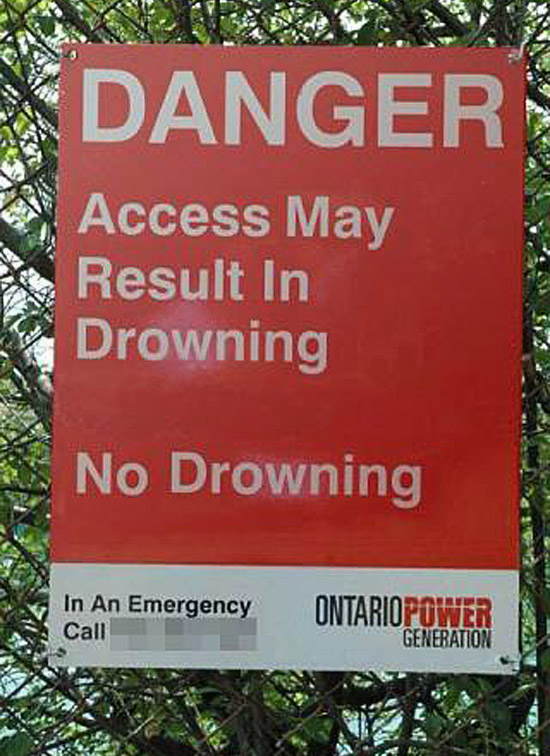 Funny No Drowning Picture