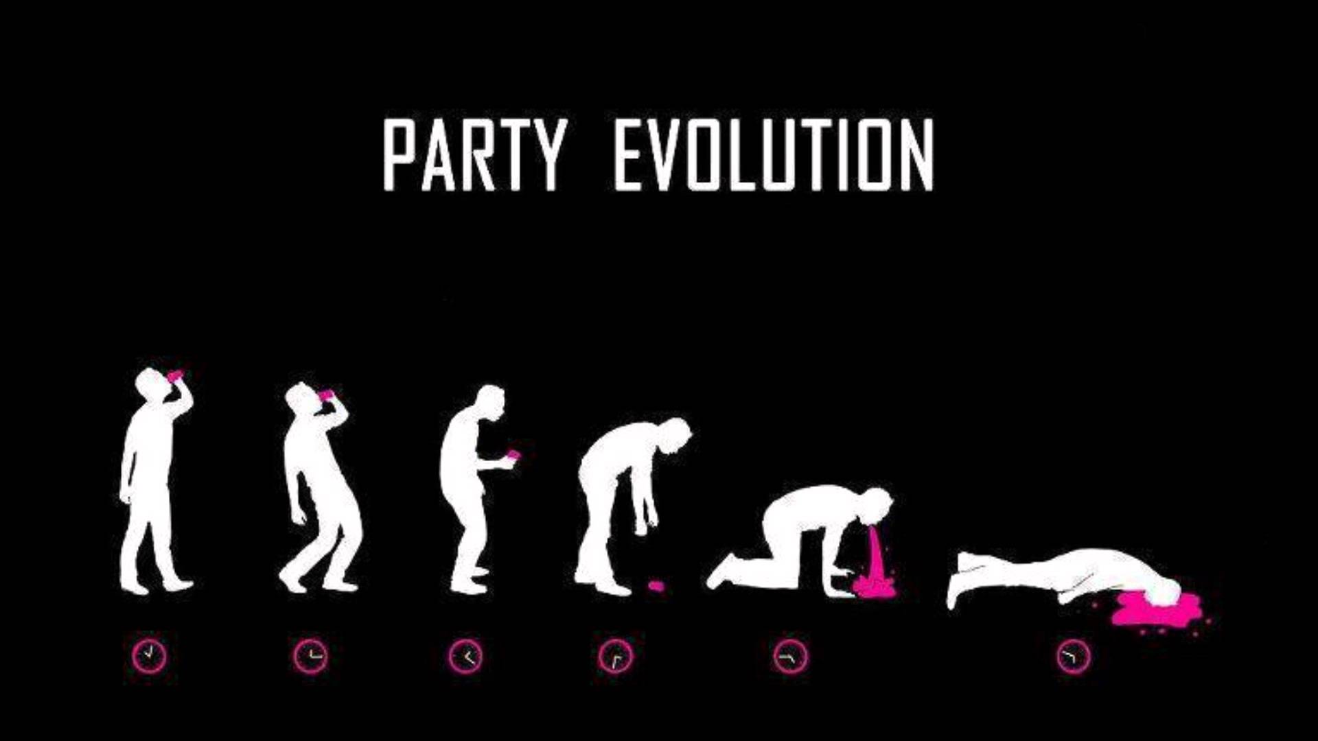 Funny Party Evolution Picture