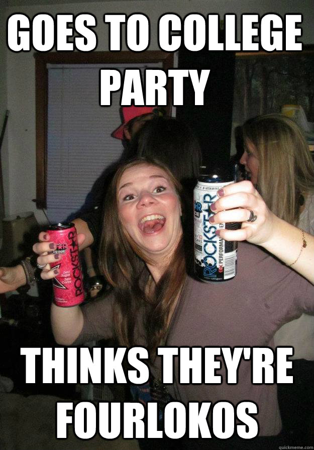 Goes To College Party Funny Meme Picture