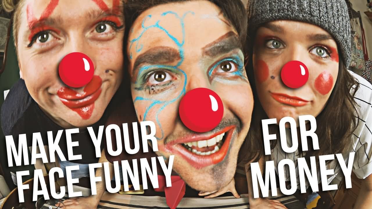 Guys With Red Nose Funny Picture