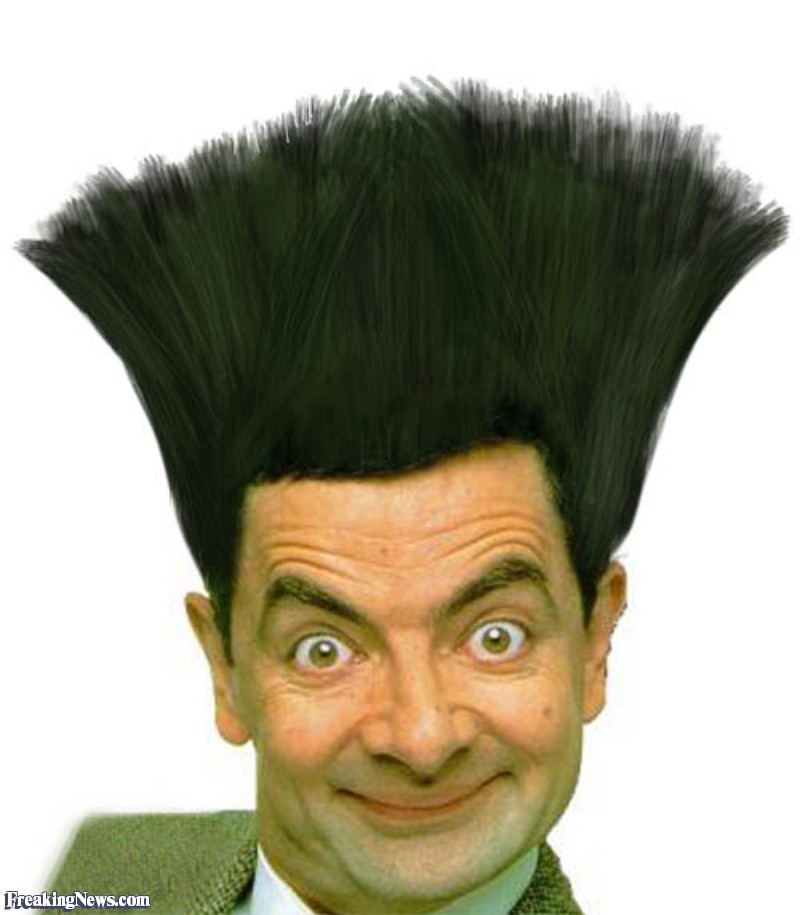Mr Bean Funny Mullet Haircuts