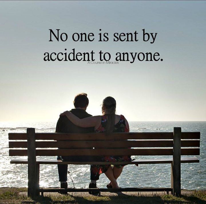 No one is sent by accident to anyone (1)