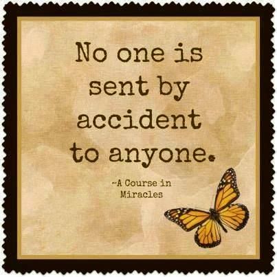 No one is sent by accident to anyone