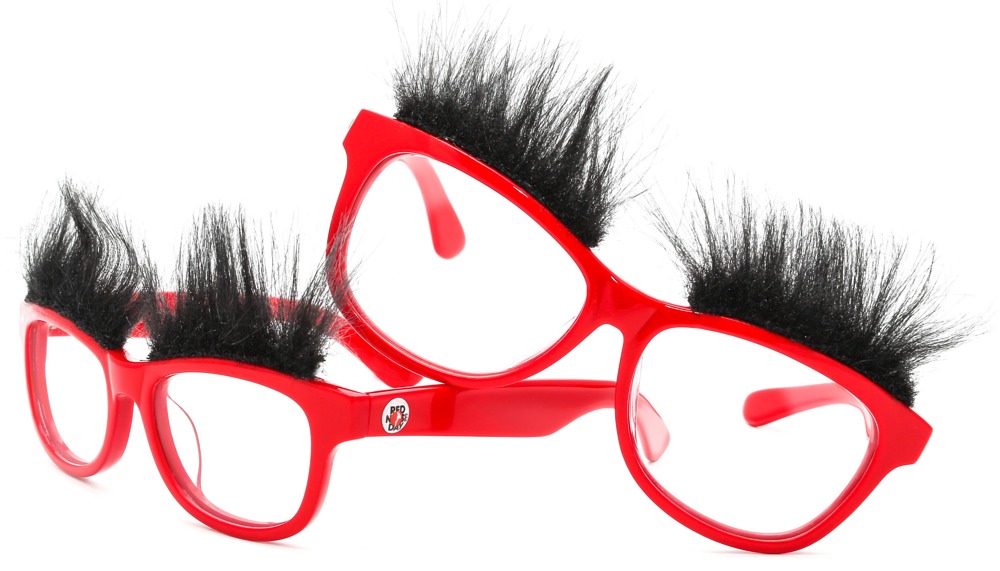 Red Sunglasses With Eyebrow Funny Picture