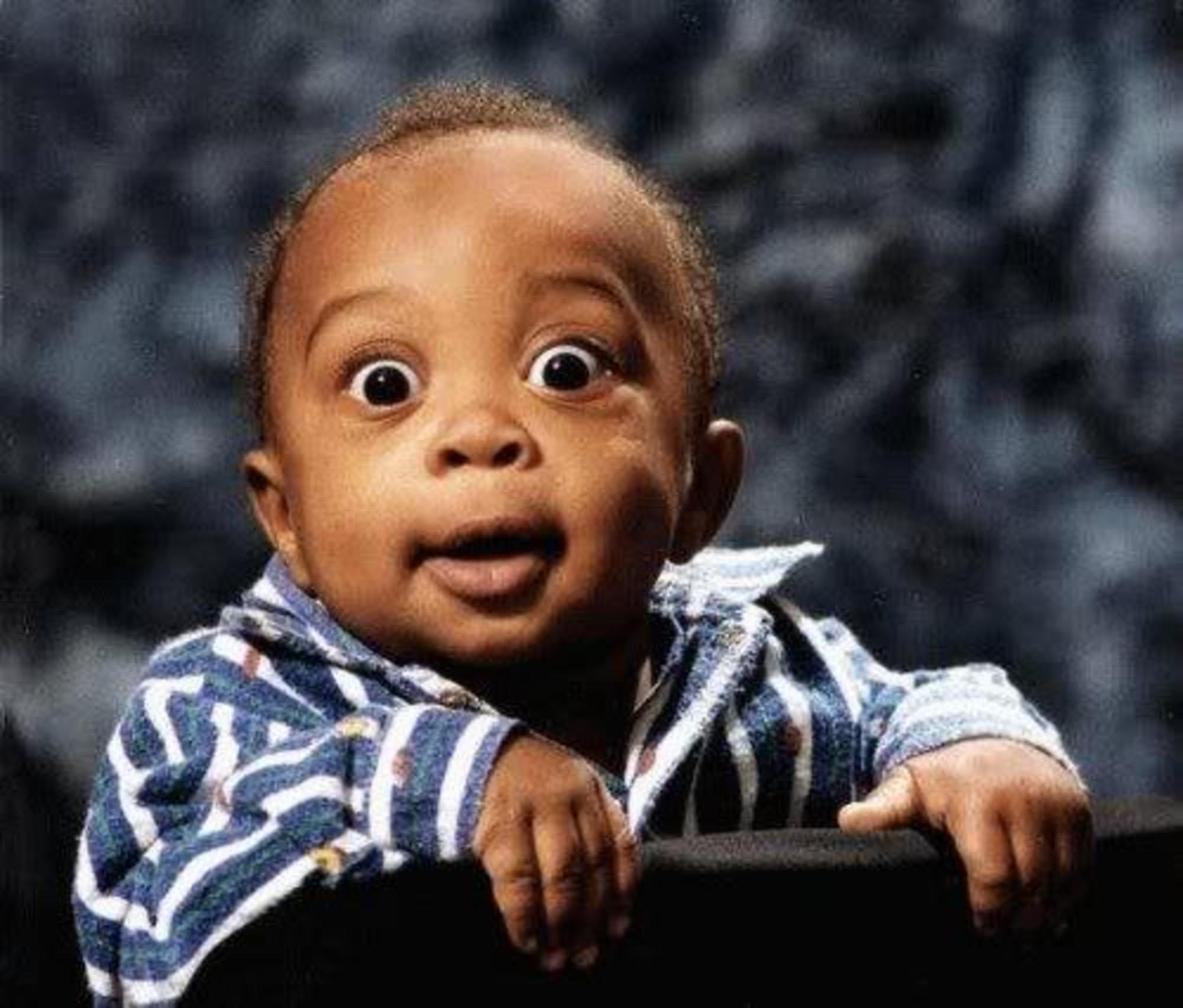 24 Most Funny Black Baby Pictures And Images